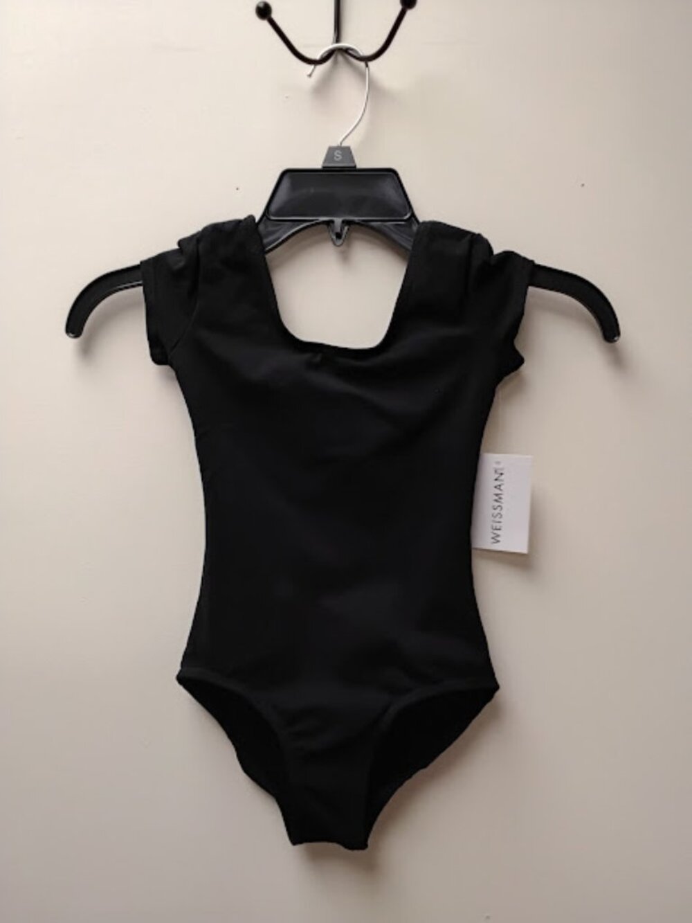 Weissman short sleeve leotard